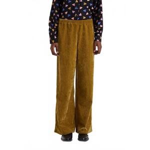NEW COMPANIA FANTASTICA terciopelo pants in green